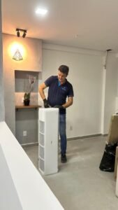 instalacao ar condicionado compressor 3
